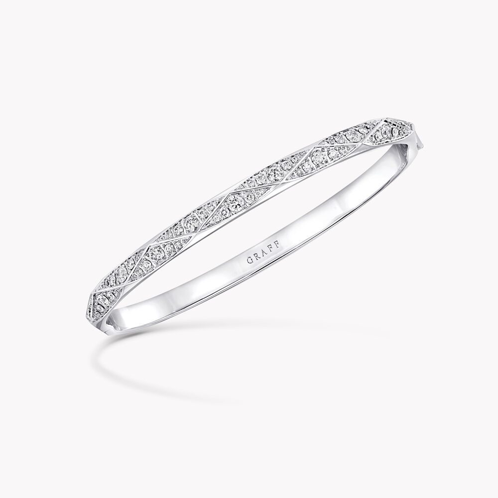 Laurence Graff Signature Pavé Diamond Bangle